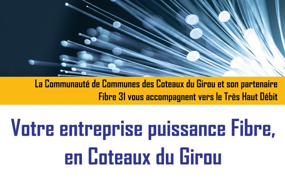 FIBRE OPTIQUE ENTREPRISE Site officiel de la commune de Gragnague