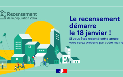 Le recensement de votre commune va débuter